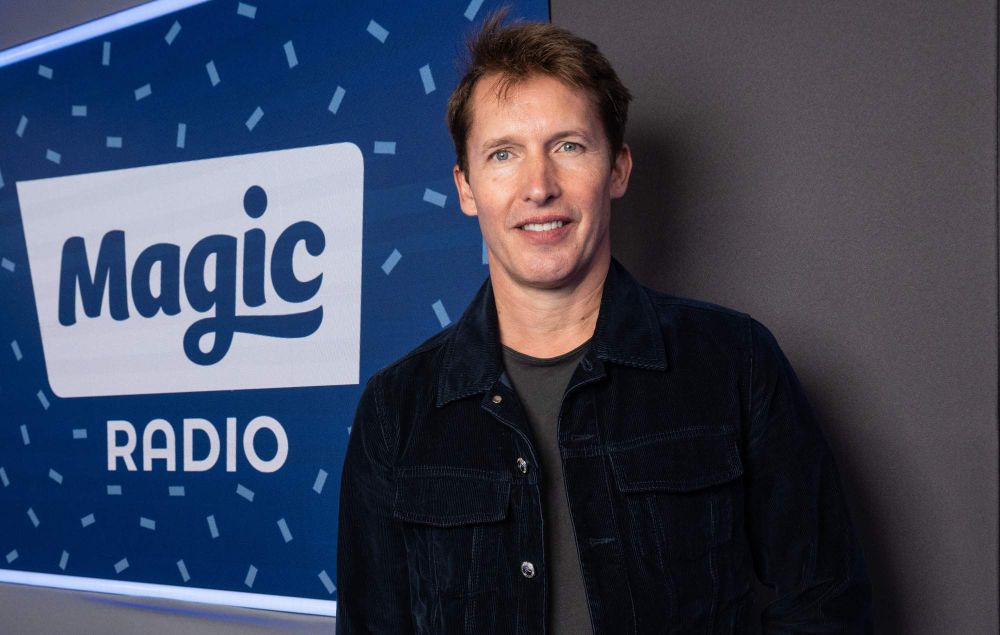 "The people have spoken" – James Blunt reveals what he'll be changing his name to if his album hits Number One