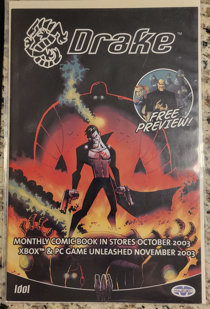 Drake Free Preview! comic book cover