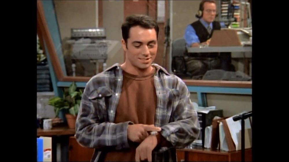 Joe Garrelli, a handyman character on the show NewsRadio, played by Joe Rogan.