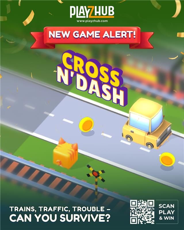 Cross N Dash - Play free online running games and win prizes for real every week on Playzhub