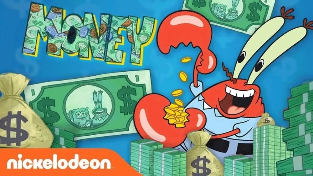 Money in Behaviour - Mr. Mone Krabs Money