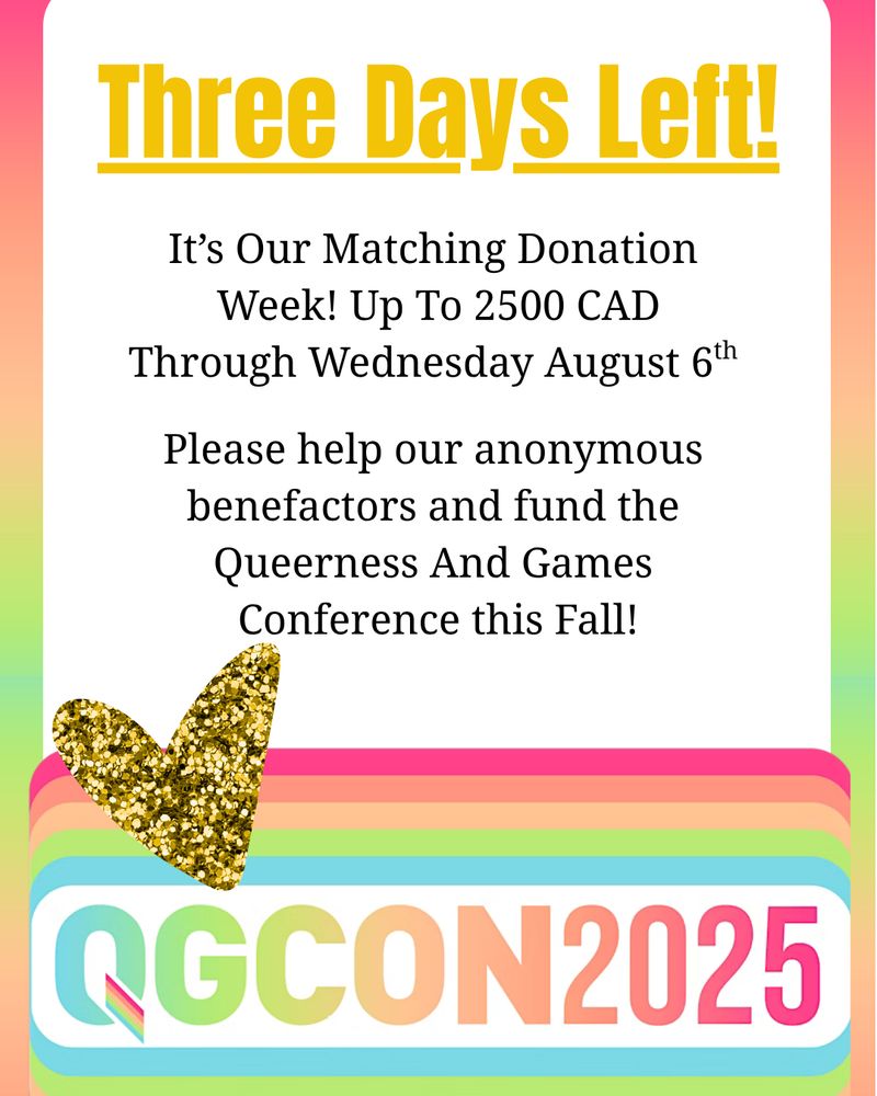 Three days left in the fundraiser
