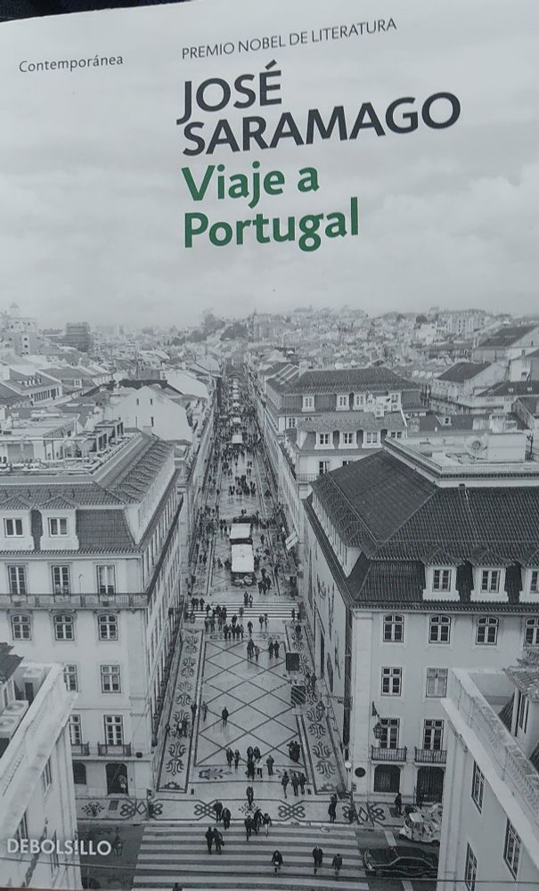 Cubierta del libro Viaje a Portugal, de José Saramago