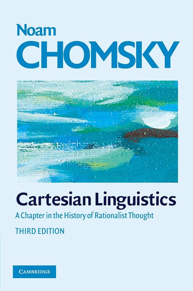 Cartesian linguistics by Noam Chomsky