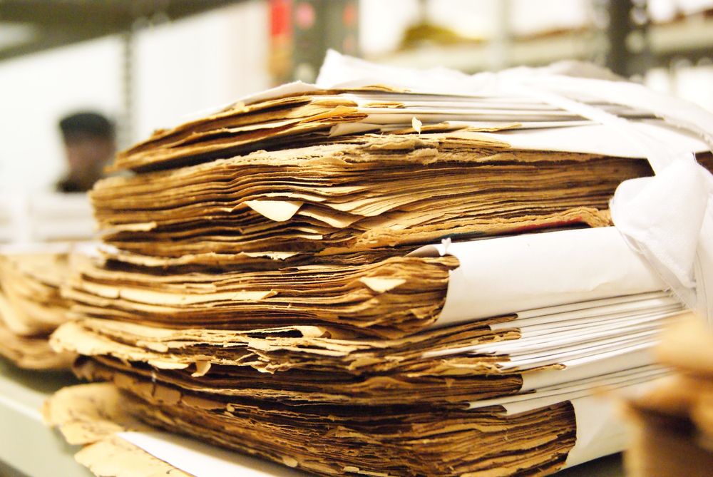 Image of manuscripts from the Ahmed Baba Center 