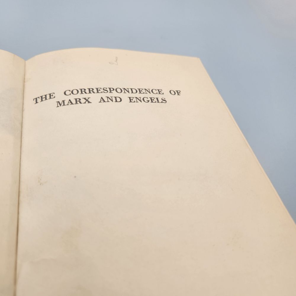 The correspondence of Marx and Engels
