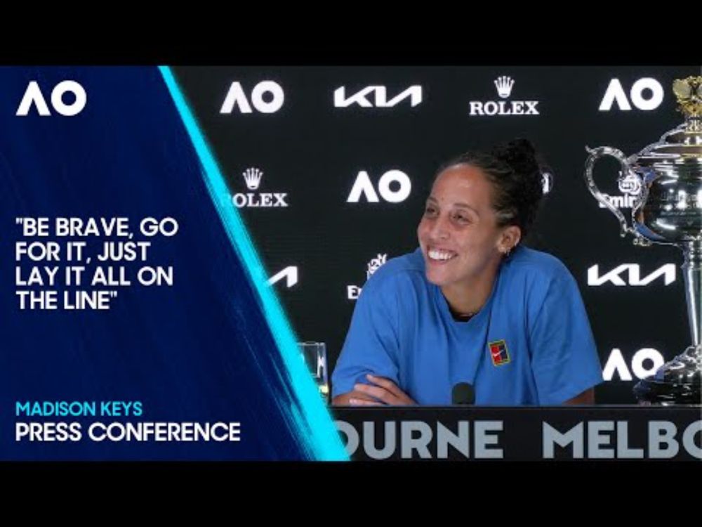 Madison Keys Press Conference | Australian Open 2025 Final