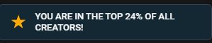 Top 24% of All OnlyFans creators