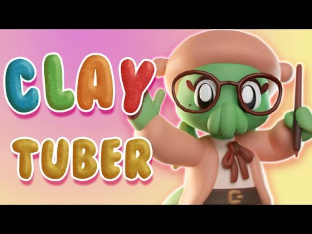 3D PNG? How I made my Claymation style PNGtuber / GIFtuber model!