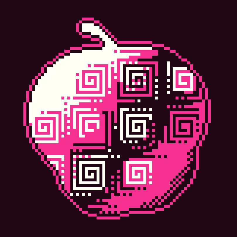 Pixelart apple