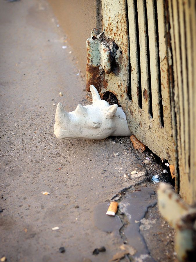 „Klimaflüchtlinge“ von Roland Maurmair
Foto: Roland Maurmair