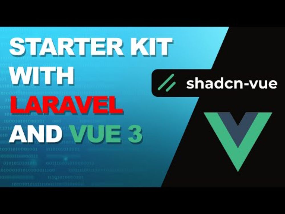 Shadcn Starter kit with Laravel, Vue 3 and InertiaJS | #1