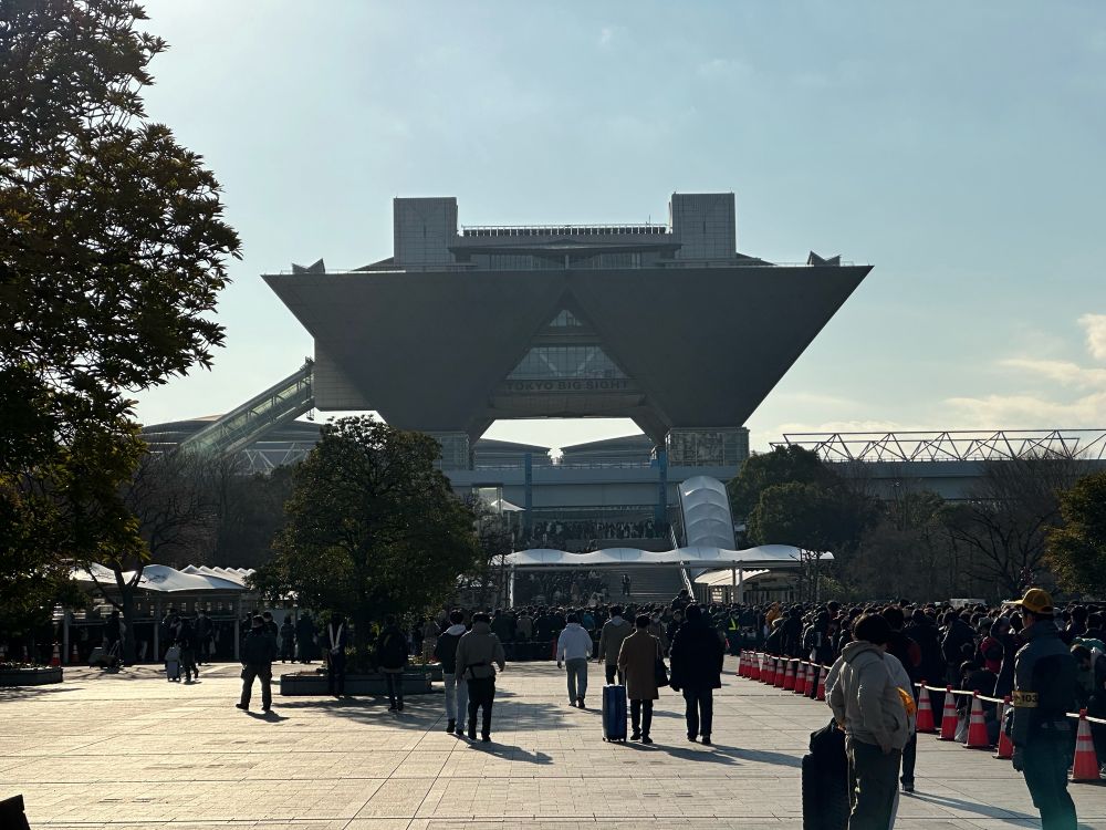 코미케가 개최되는 도쿄 빅 사이트