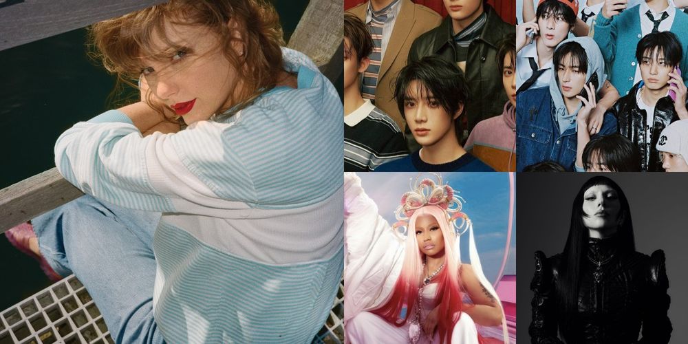 Taylor Swift TOMORROW X TOGETHER Nicki Minaj The Boyz Lady Gaga