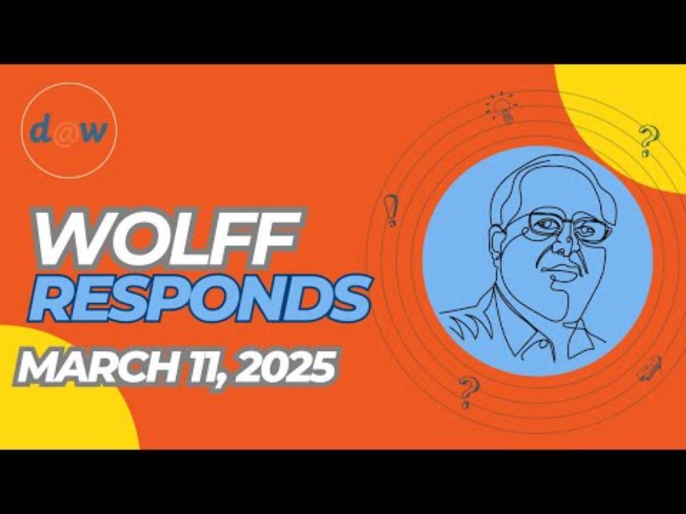 Wolff Responds: "The Trump Slump" Dated March 12, 2025