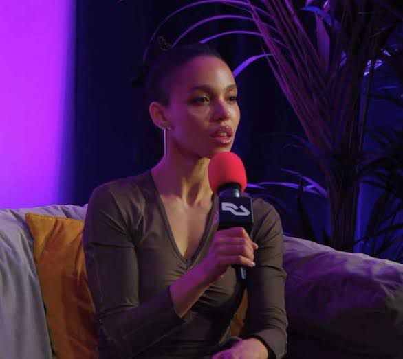 Fka twigs screenshot from the “where are the thinkers” interview
