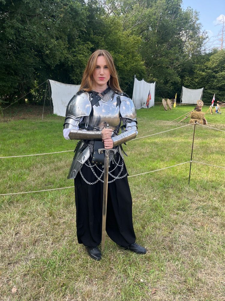 Picture of me in plate armour