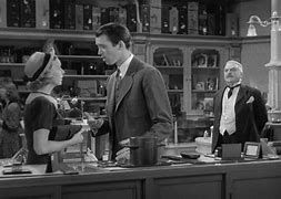 Margaret Sullivan, James Stewart, and Frank Morgan in "Shop Around the Corner" (1940) dir Lubitsch.