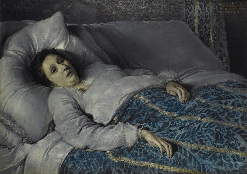 painting of a young woman on her death bed

https://mbarouen.fr/en/oeuvres/young-woman-on-her-death-bed