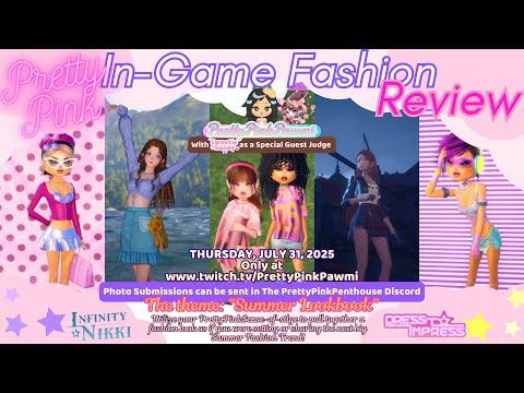 PrettyPinkIn-GameFashionReview 5 - Theme: "Summer Lookbook"