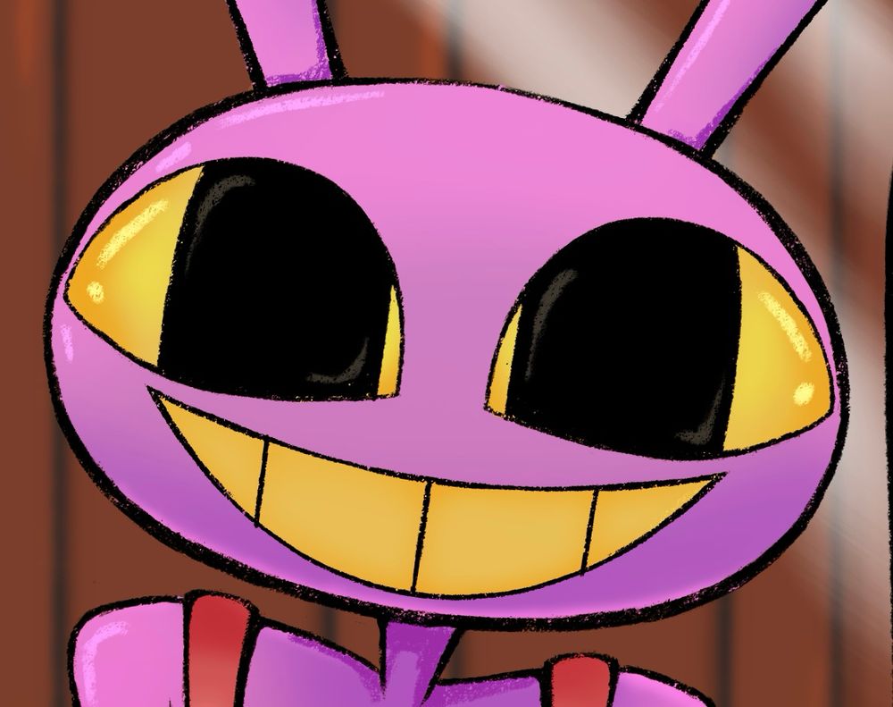 zoomed in clear shot of Jax smiling 