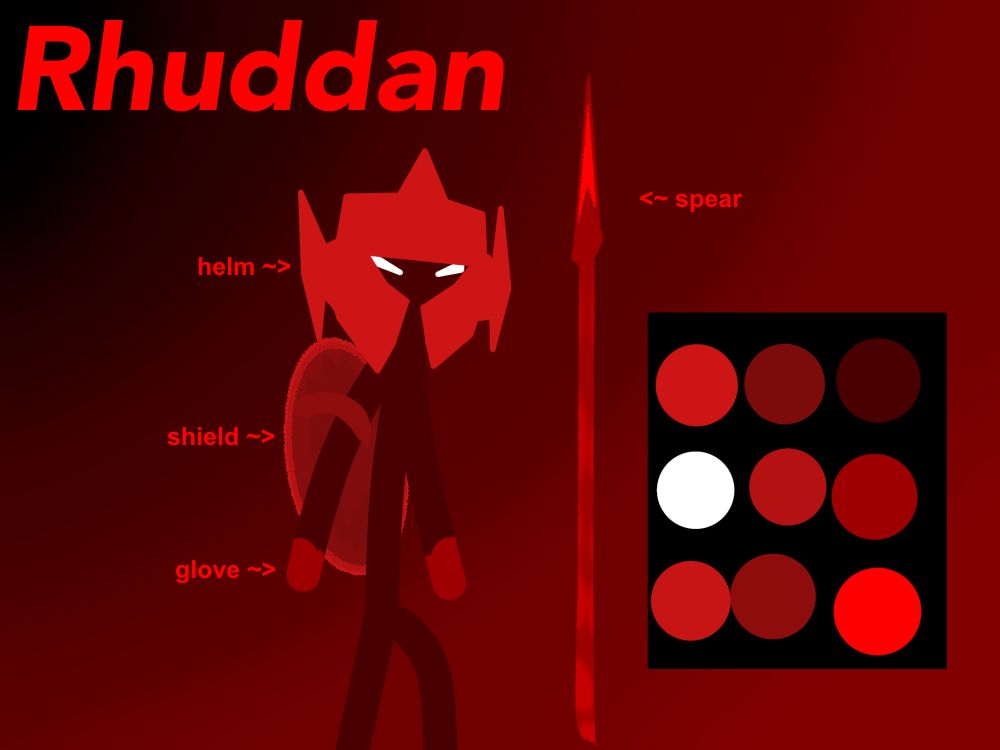 Main Ref, + front view, colors, and back shield