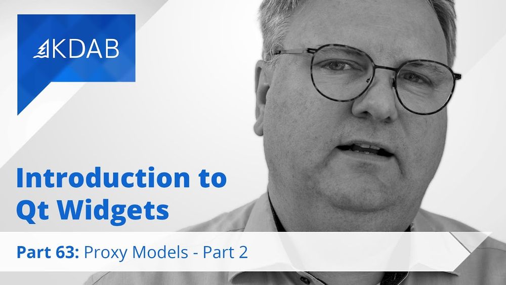 Introduction to Qt Widgets (Part 63) - Proxy Models (Part 2)