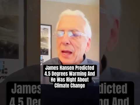 James Hansen Predicted This in 1980s