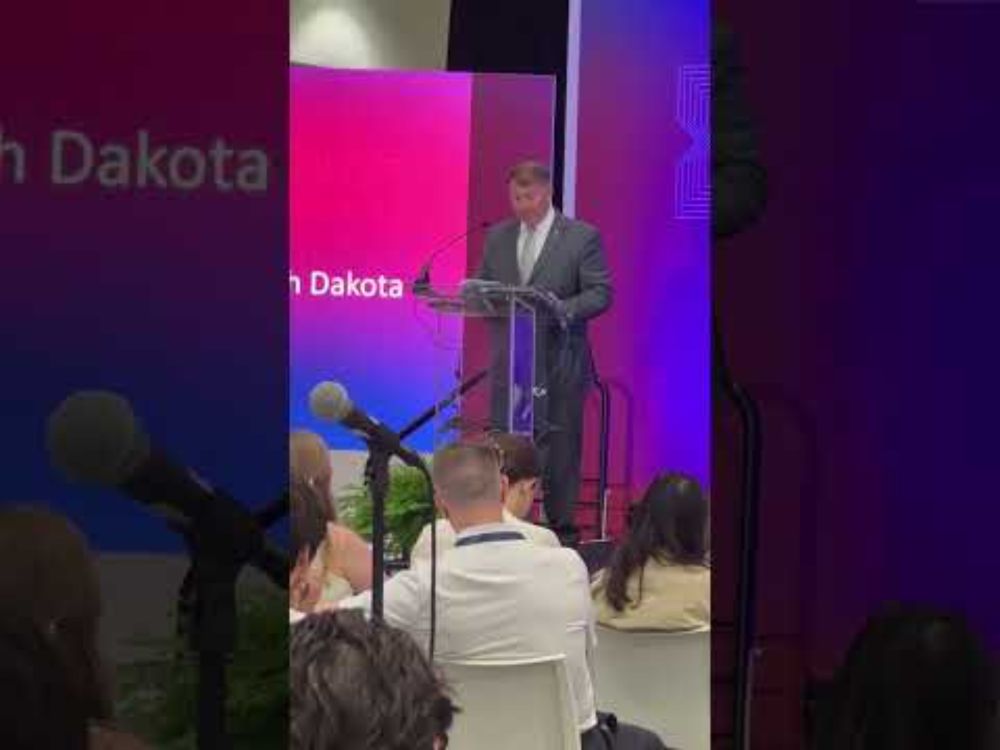 US Senator Mike Rounds from South Dakota is Speaking at Artificial Intelligence Expo