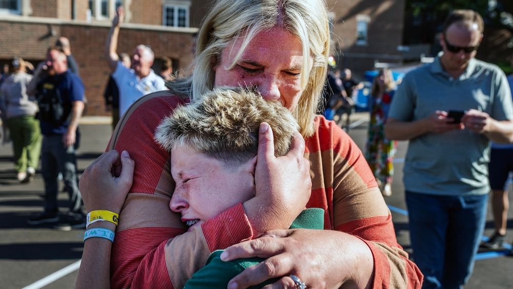 An 8-year-old and 10-year-old were shot and killed when a gunman fired shots through the windows of a church at the Annunciation Catholic School in Minneapolis.