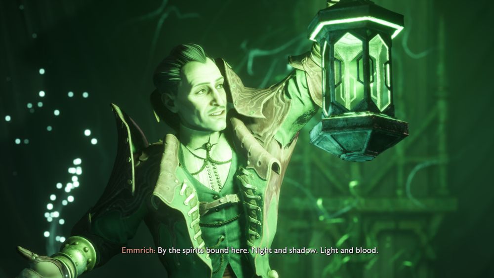 Emmrich attempts to release trapped spirits 