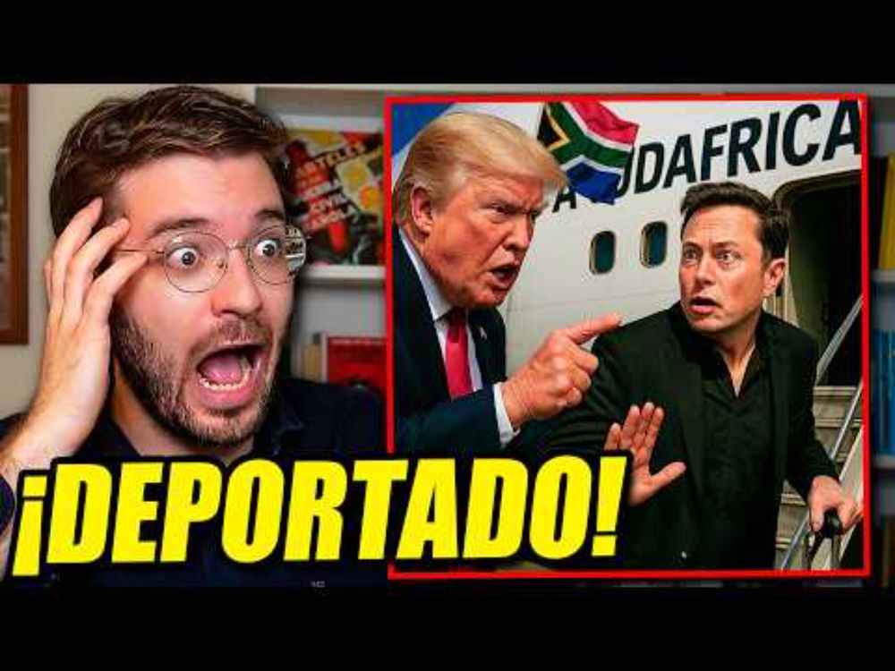 TRUMP QUIERE DEPORTAR A ELON MUSK A SUDÁFRICA. SE HA CANSADO DE ÉL.