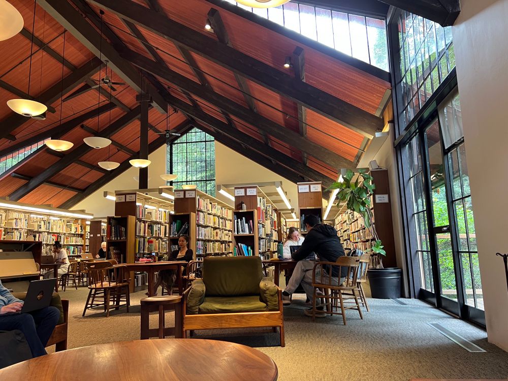 View of Mill Valley library