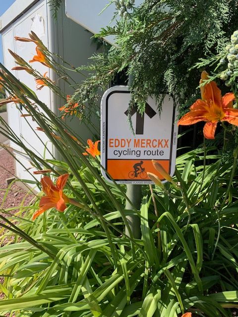 Bordje Eddy Merckx cycling route.