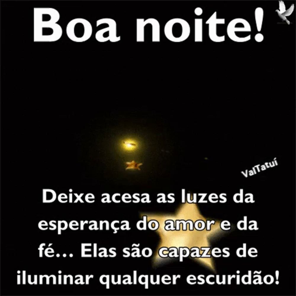 a black background with the words boa noite in white letters