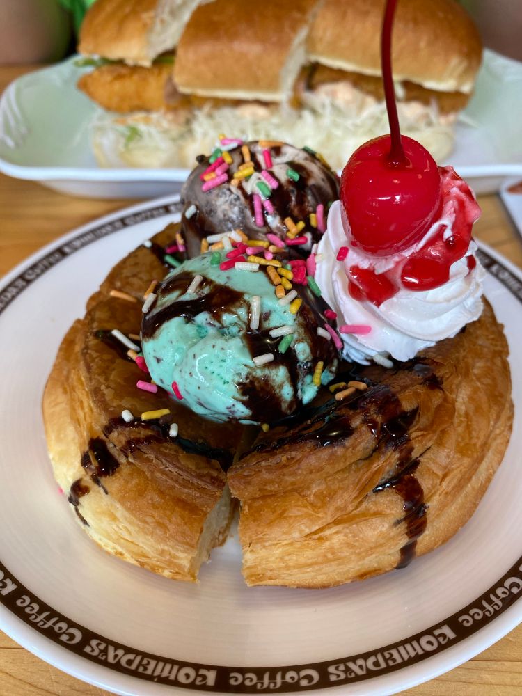 コメダのブルーシールアイスクリームコラボ