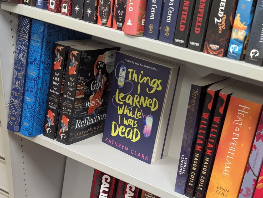 Photo of Kathryn Clark's YA novel Things I Learned While I was Dead.