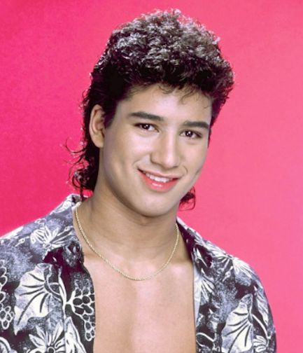 Mario Lopez, in his youth