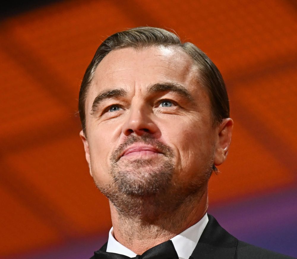 Leo, more recently, in a tuxedo