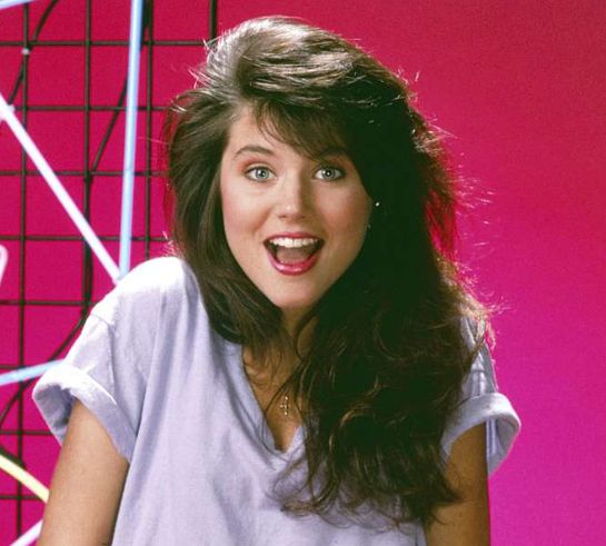Tiffani Thiessen as Kelly Kapowski on 'Saved by the Bell'