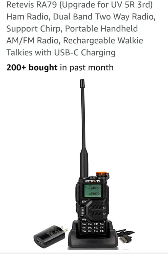 Scanner type radio/transceiver image off Amazon. 