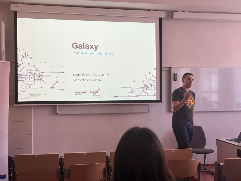 Galaxy intro by Martin Čech