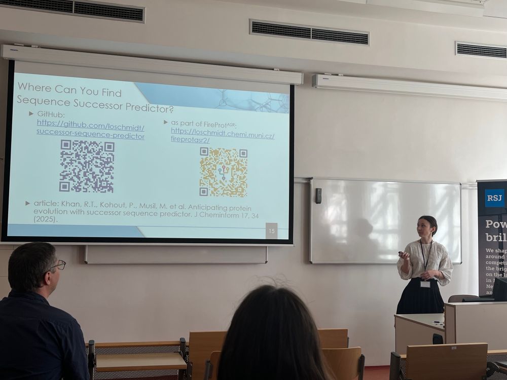 QR codes for successor prediction tool and FireprotASR database