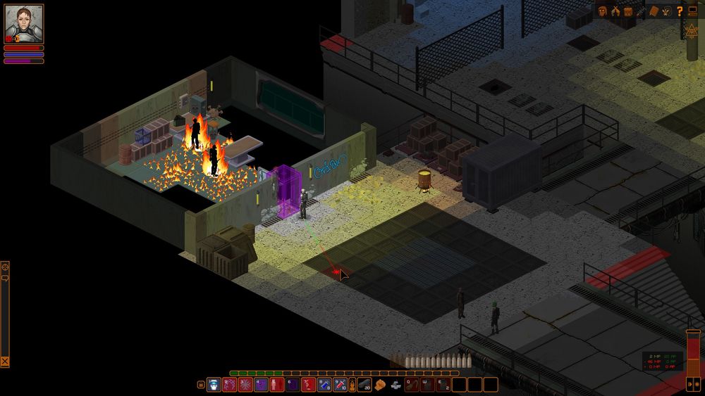 screenshot of isometric indie RPG UnderRail