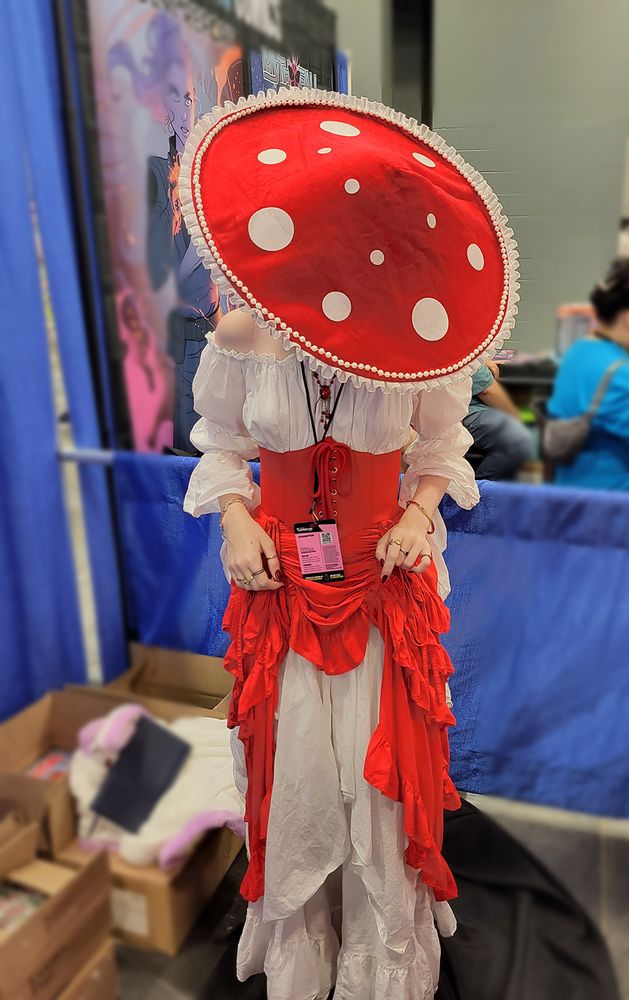 Mushroom-daughter at SuperCon 2025