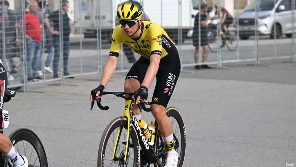 Kooij en Visma | Lease a Bike balen van mislukken lead-out Van Aert: 'Wout stond erop om de lead-out te doen'