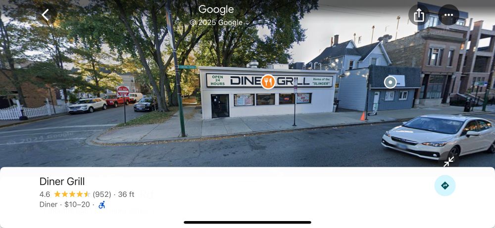 Diner grill