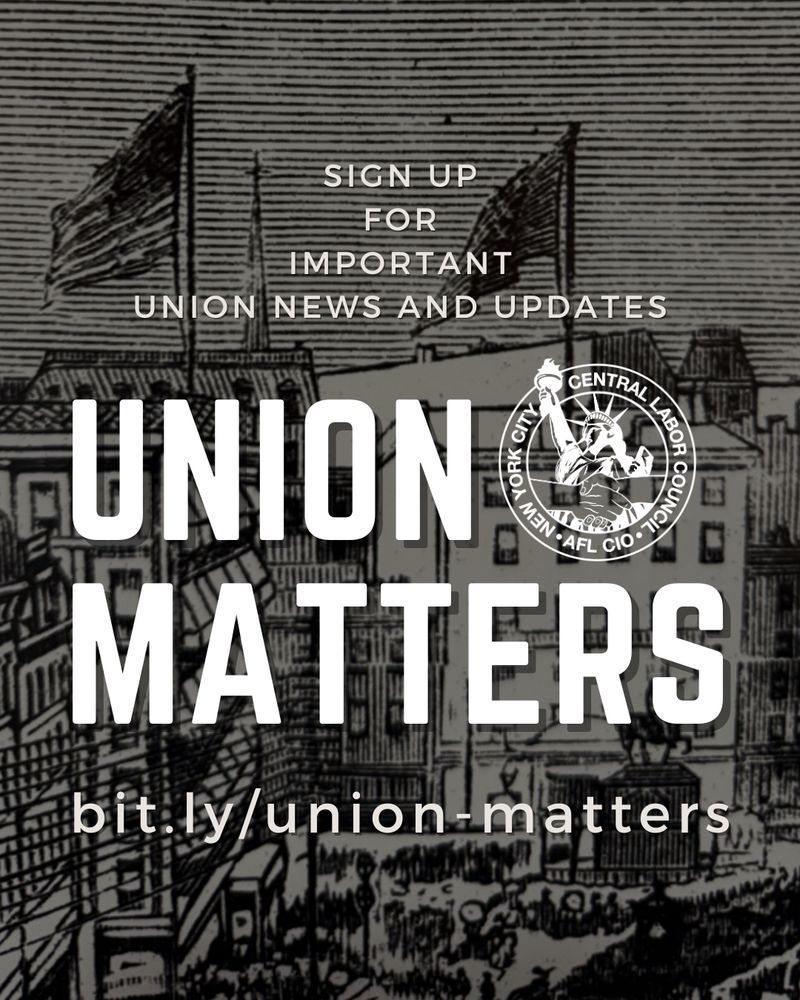 Sign up for important union news and updates. Union Matters. Bit.ly/union-matters