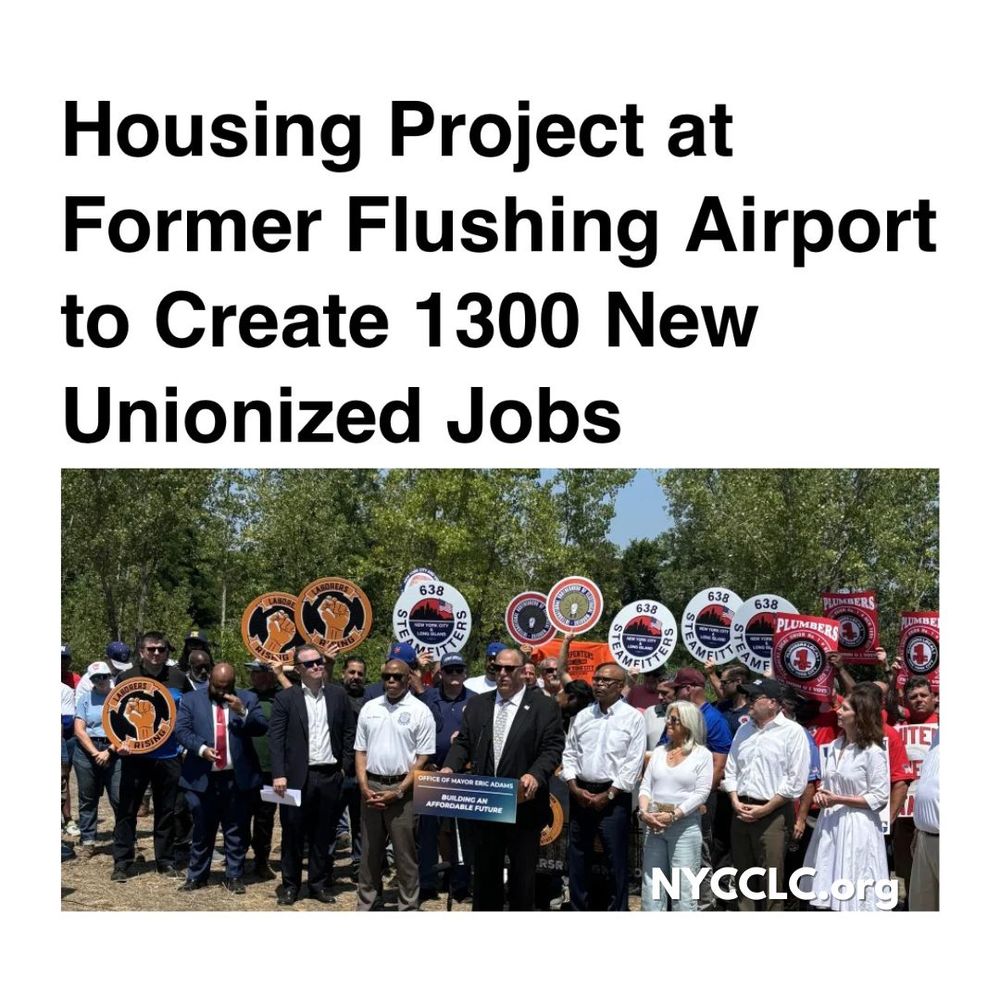 Housing Project at Former Flushing Airport to Create 1300 New Unionized Jobs