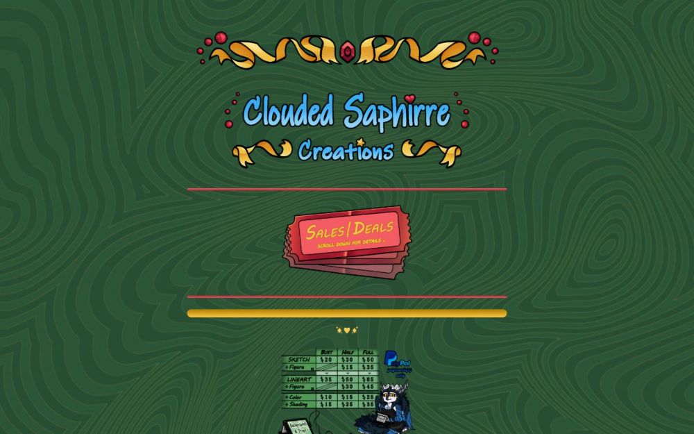 • ♦ Clouded Saphirre Creations ♦ •